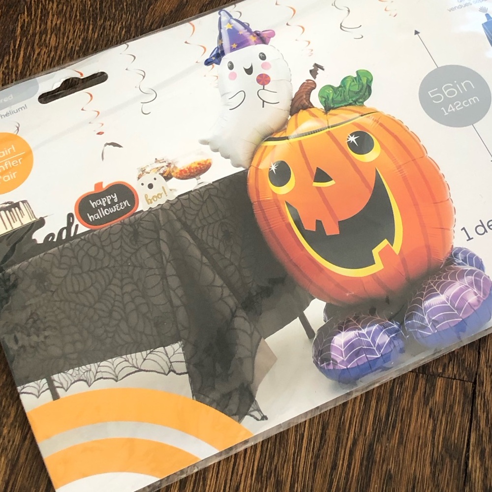 Halloween Pumpkin Ghost Balloon